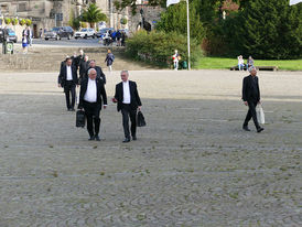 Abschlussvesper der Bischofskonferenz mit Spendung des Bonifatiussegens (Foto: Karl-Franz Thiede)